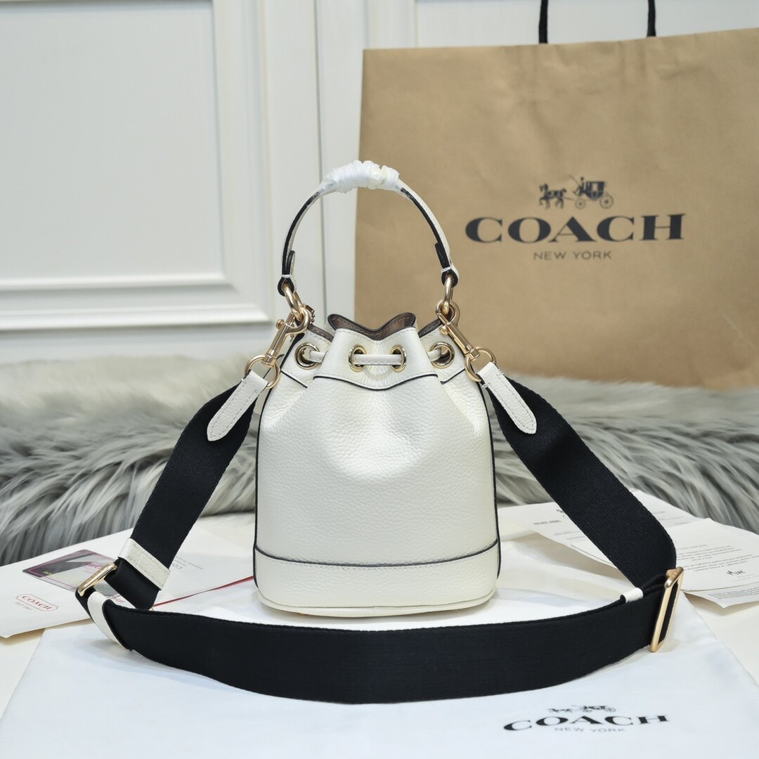 Coach micro ally online bucket bag