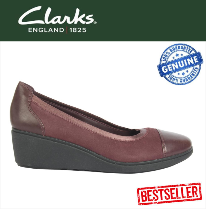 clarks un tallara liz wedge shoes