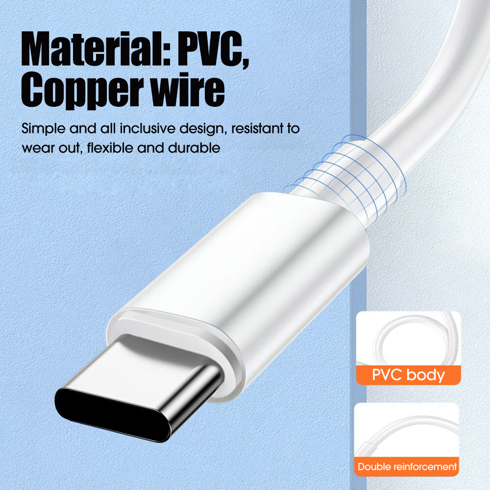 20W 3A Dual Type C Mobile Phone Super Fast Charging Data Cable for iPhone15 Cellphone Data Cable Quick Charger