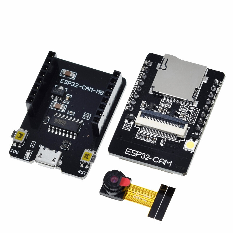 ESP32-CAM-MB WIFI ESP32 CAM Bluetooth Development Board with OV2640 Camera MICRO USB to Serial Port CH340G 4.75V-5.25V Nodemcu