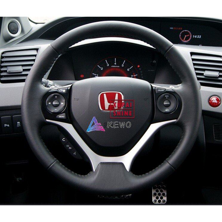 【xps】Steering Wheel Logo Emblem Badge Sticker For Honda
