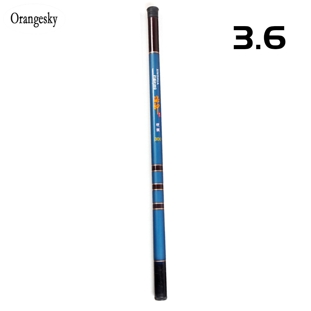 Orangesky Pocket Rod Toy Fishing Rod Lightweight with Line Guides for River Sea Pool Pond