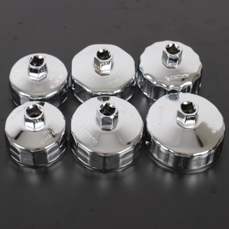 1/2 Square Drive 65mm~86mm 14 Flutes End Cap Oil Filter Wrench Auto Tool For Toyota Lada Kia Renault Volkswagen Mazda Honda
