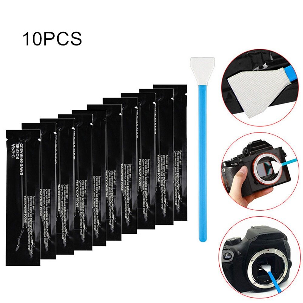 AMYALSTO Dust-Free DSLR CMOS Sensor Digital Camera Full-Frame APS-C Sensors for Camera Lens Cleaning Brush Sensor Cleaning Swabs Cleaner Swab Camera Cleaning kit