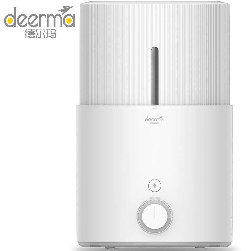 (Deerma) DEM-SJS100 humidifier 5L large capacity Bedroom office air humidification Conveniently add water Household purification humidifier mother and baby apply Singapore