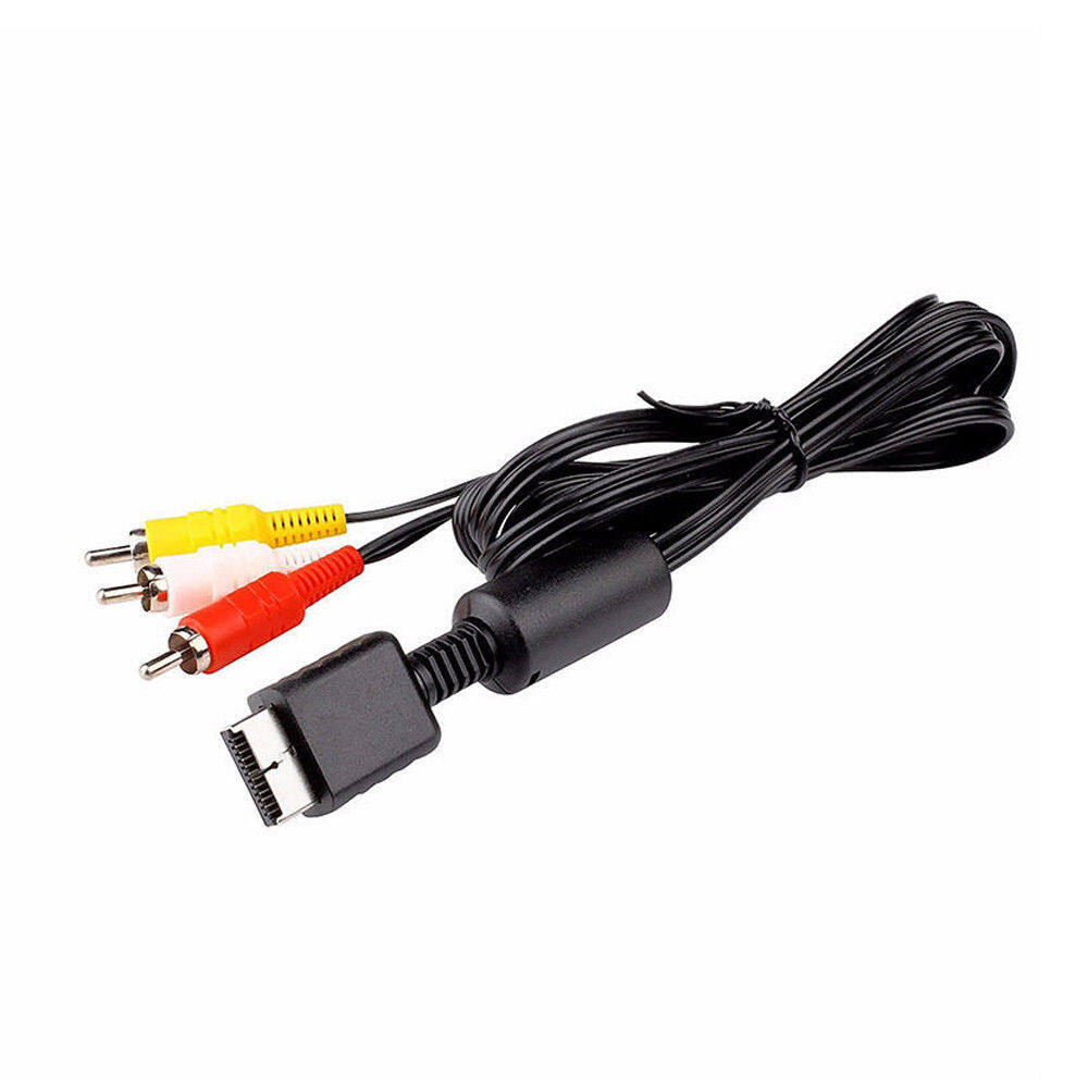 1PC 1.8m 3 Cáp video/âm thanh RCA Màu đen Bộ chuyển đổi đa đầu ra TV AVwire
