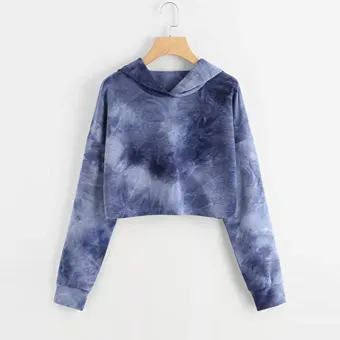 lazada crop top hoodie