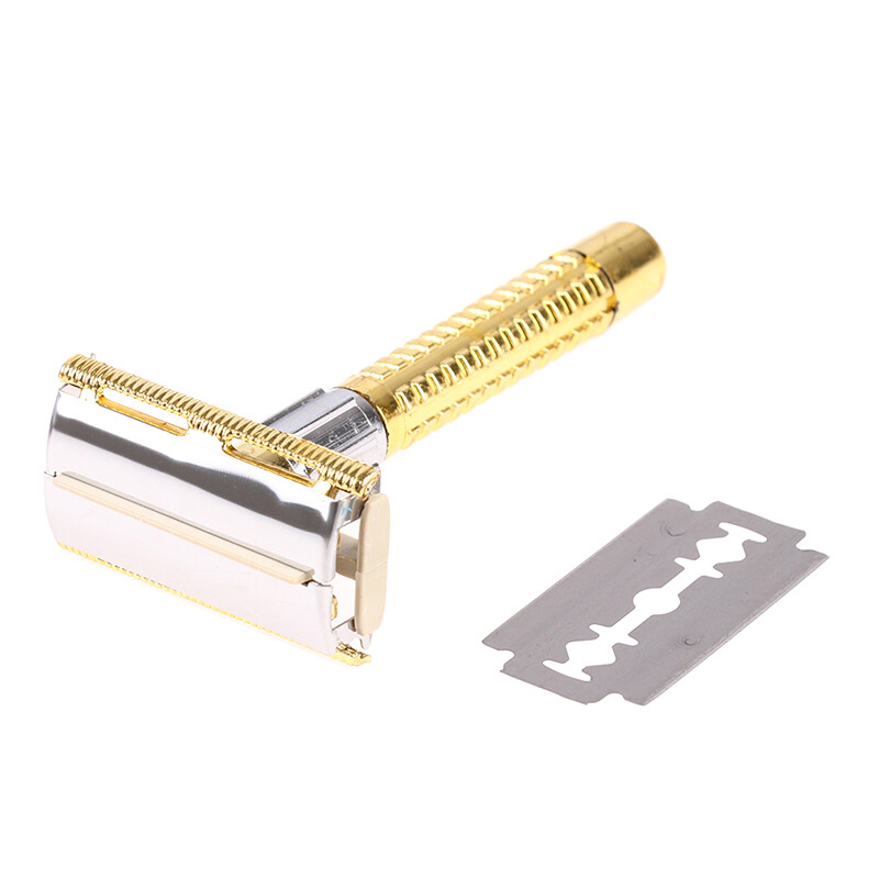 Retro Style Safety Razor With Box Handle Razor Shaving Tool