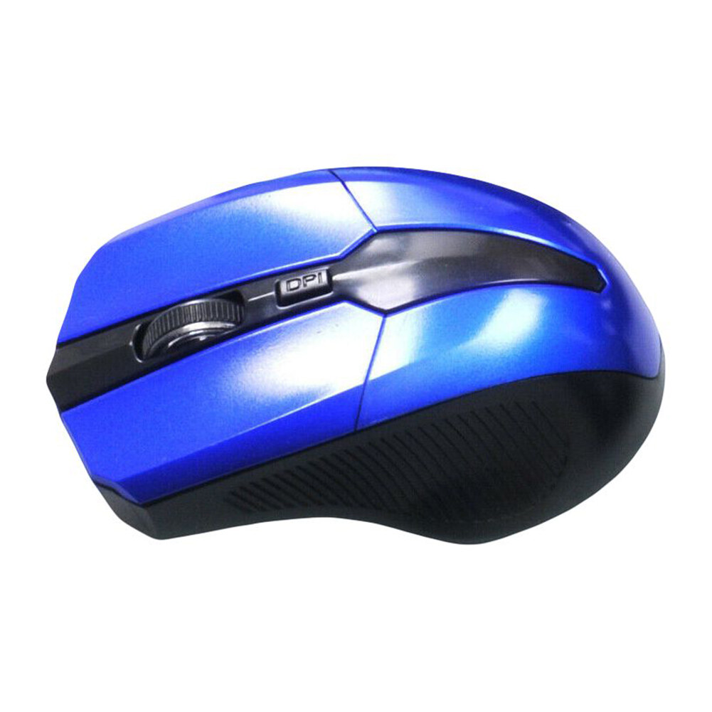 2.4GHz 4 Key Adjustable 1600DPI Optical Wireless Mouse Gaming Mice for PC Laptop