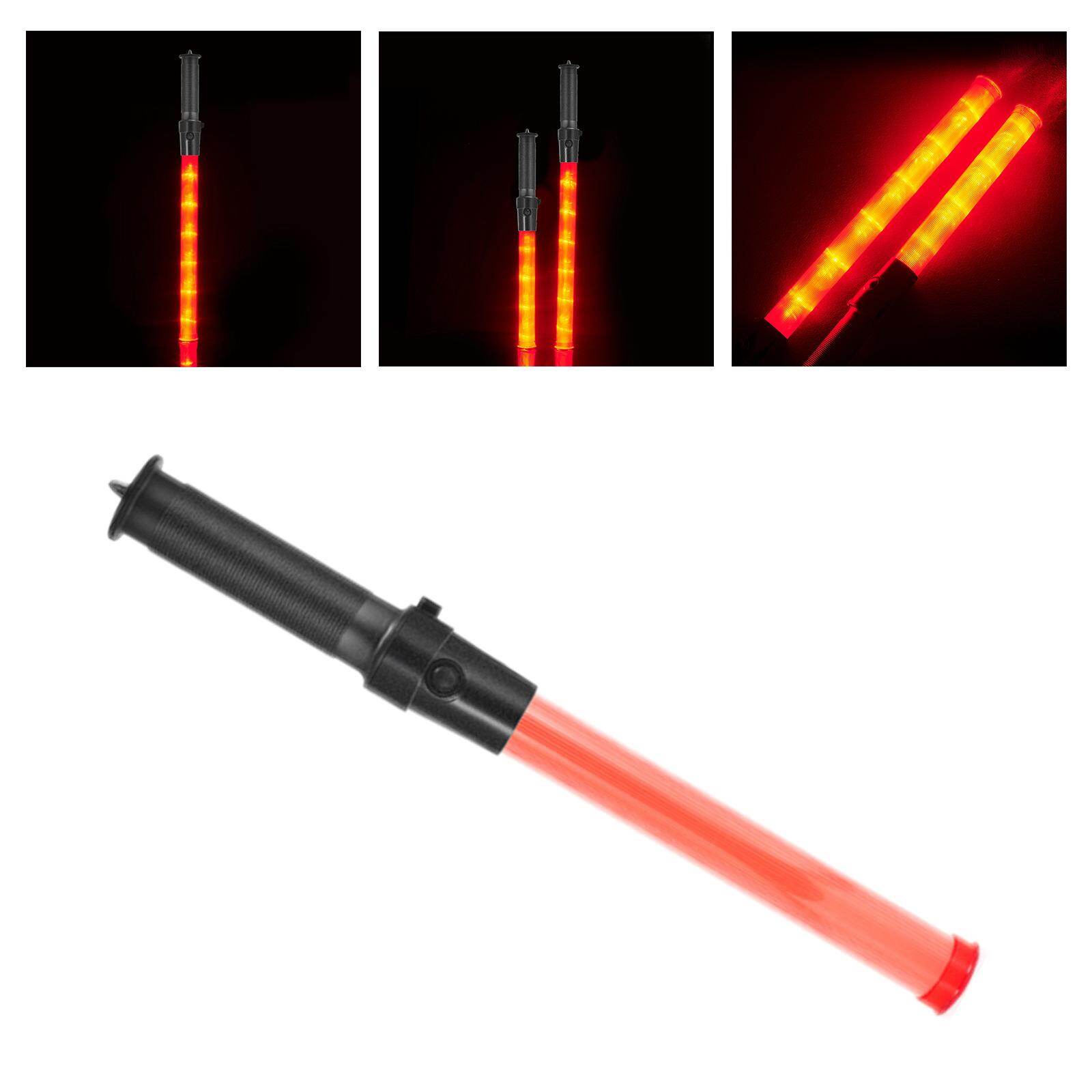 Blesiya Traffic Wand with 2 Flashing Modes Flashlight for Parking Guides