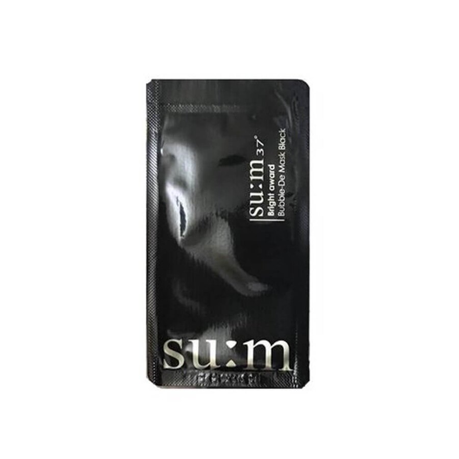 Mặt nạ thải độc sủi bọt SU:M37 Bright Award Bubble-De Mask Black