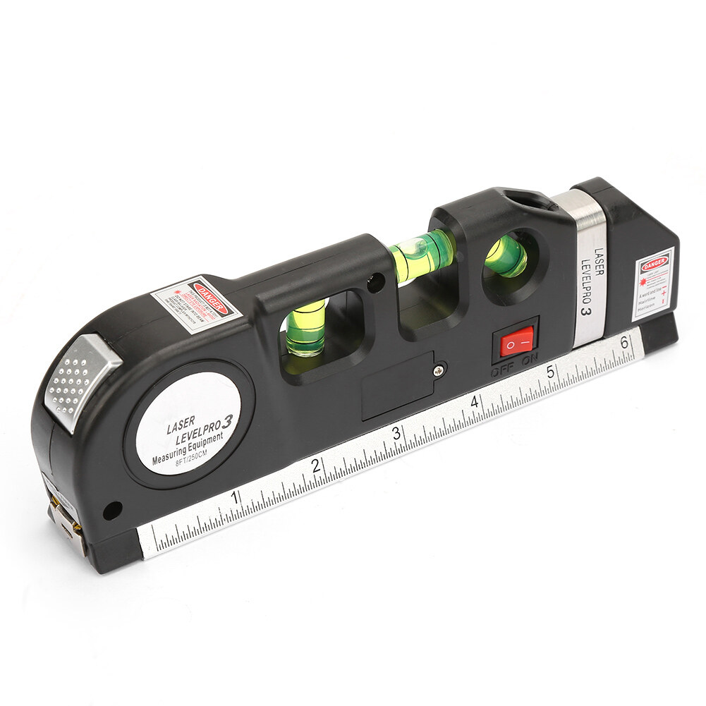 Đa năng laser dọc đo nhỏ gọn cầm tay đo độ cân bằng bằng laser 0-15cm/0-6inch nhiều mục đích cho thử nghiệm công nghiệp