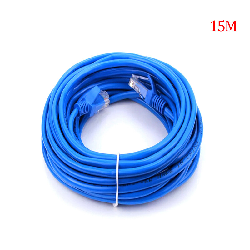 KHEI CAT5 CAT5 RJ45 LAN Network Patch Cable For PS XBox Router Blue rqwdsafc