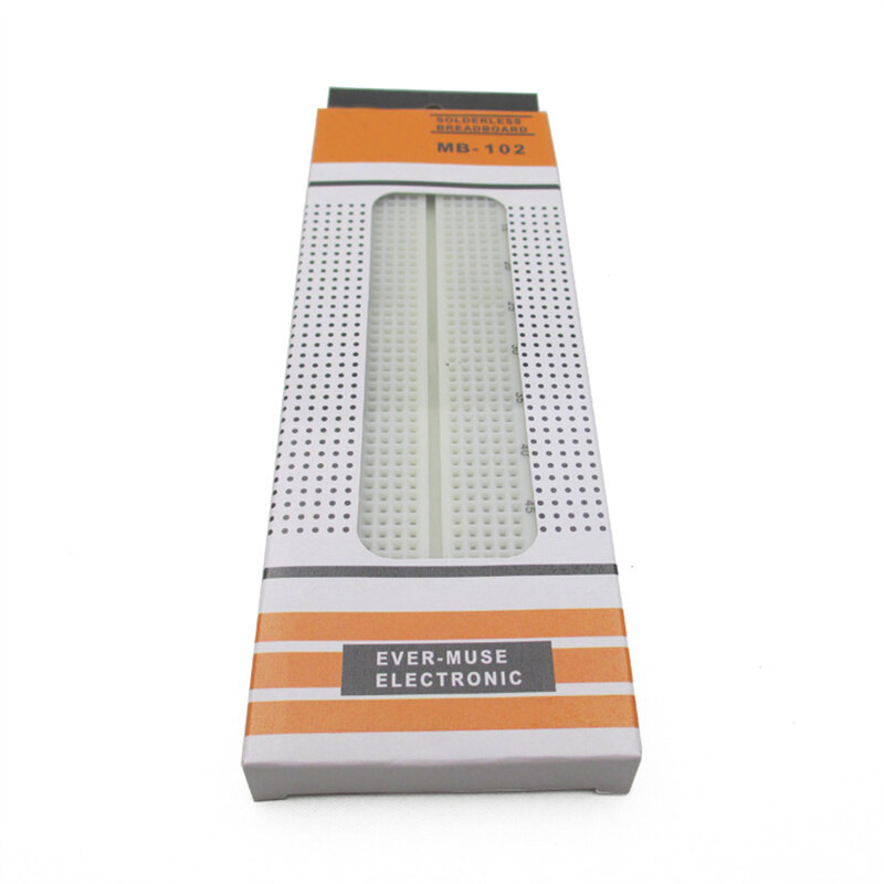 MB-102 MB102 Breadboard 830 Điểm Kiểm Tra Bảng Mạch Bánh Mì PCB Không Hàn Phát Triển DIY
