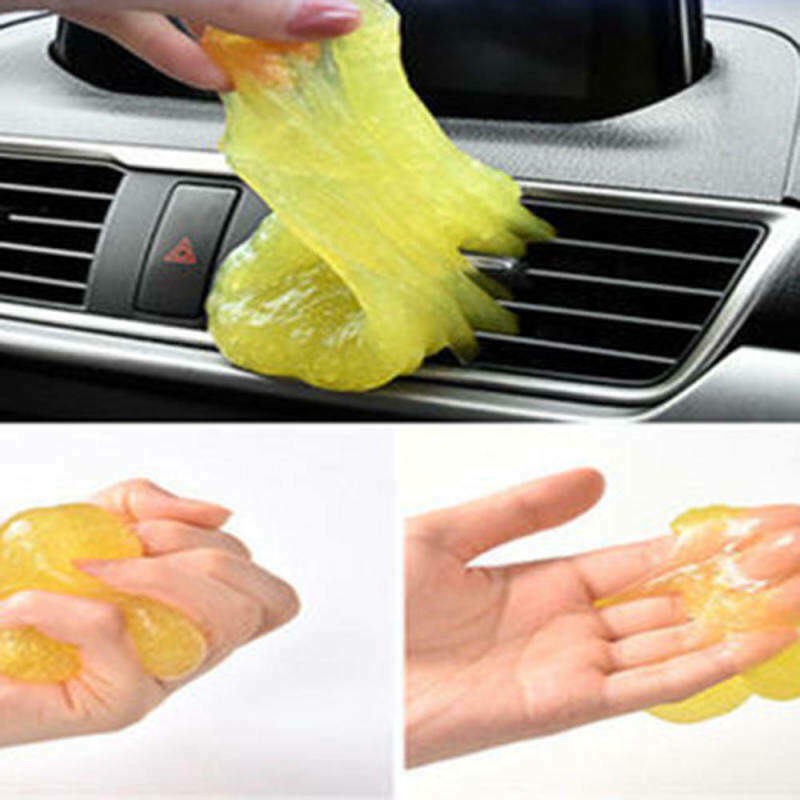 Tấm Keo Vệ Sinh Xe Hơi Cửa Thoát Khí Bảng Điều Khiển Bàn Phím Máy Tính Xách Tay Dụng Cụ Vệ Sinh Loại Bỏ Bùn Máy Làm Sạch Bụi Bẩn Khe Hở Ô Tô Gel Mềm