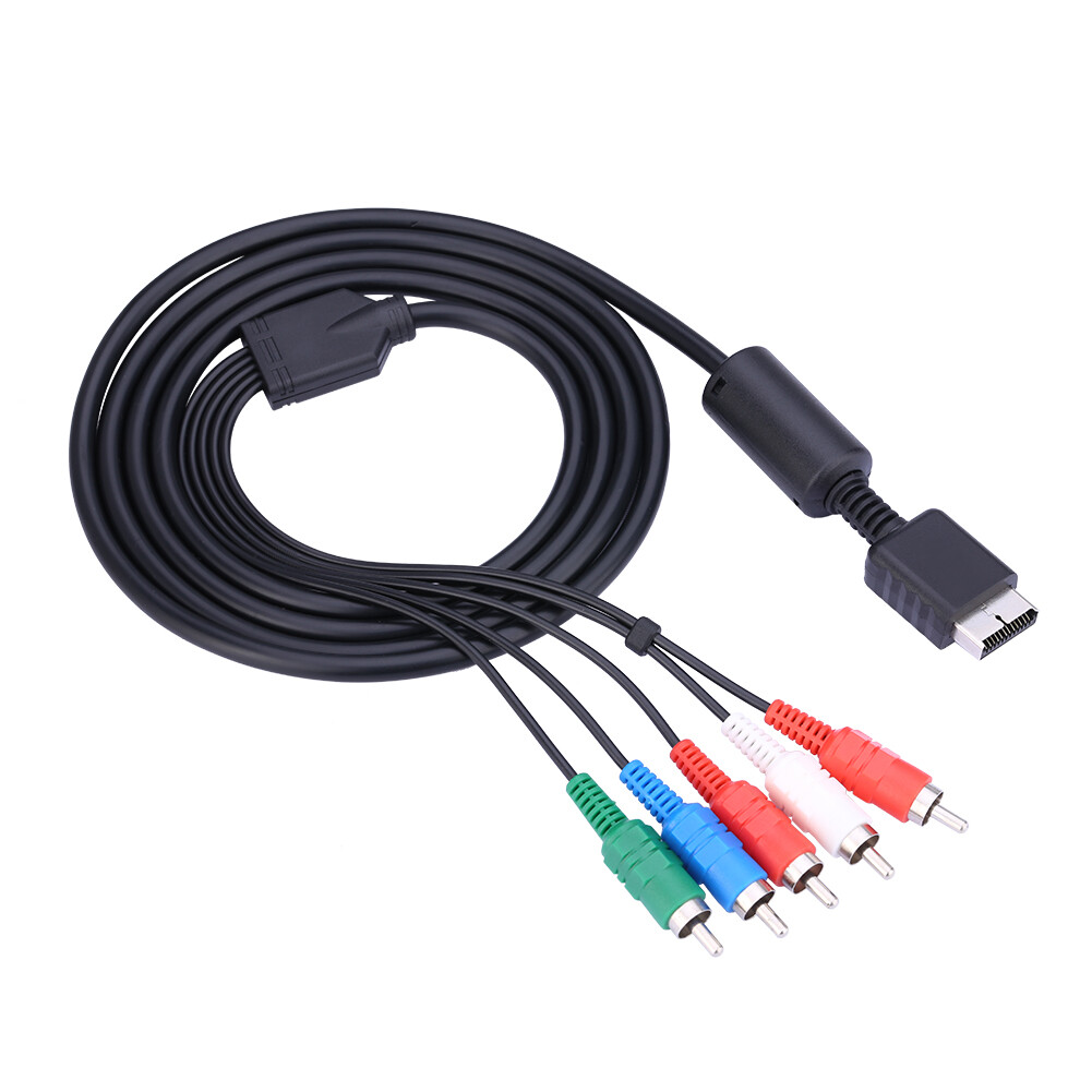 Cáp truyền âm thanh 1.8m AV đa ra để dây cáp thành phần với màu sắc mã hóa kết nối cho PS2 PS3 Trò chơi