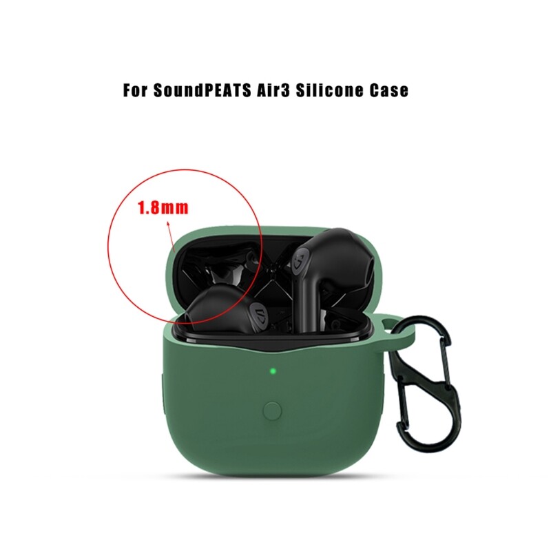 Ốp Chống Bụi Vỏ Bảo Vệ Tai Nghe Không Dây SoundPEATS Air3 Hộp Đựng Tai Nghe