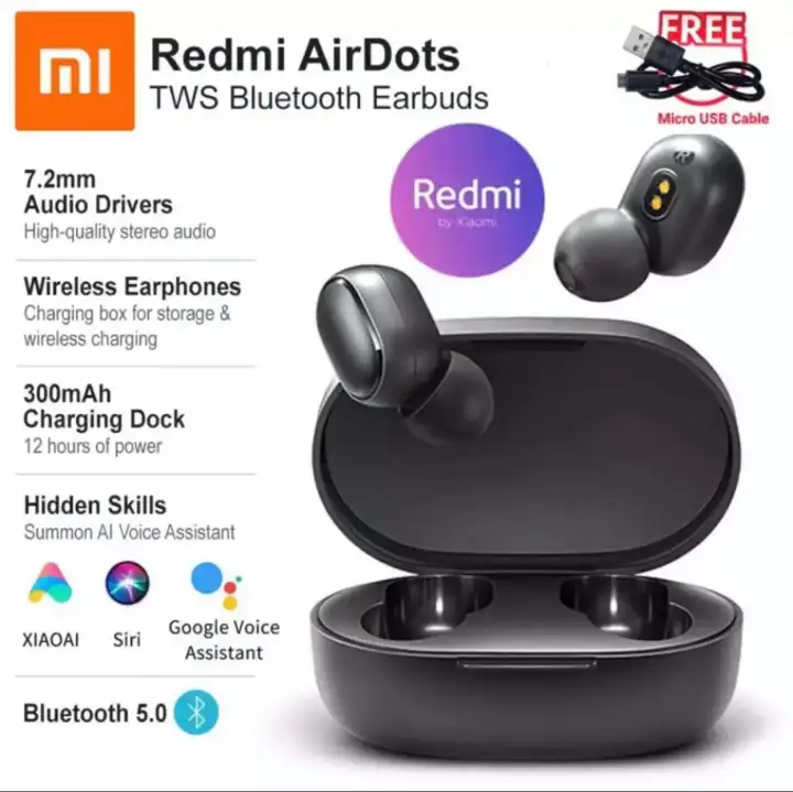 mi band and bluetooth headphones