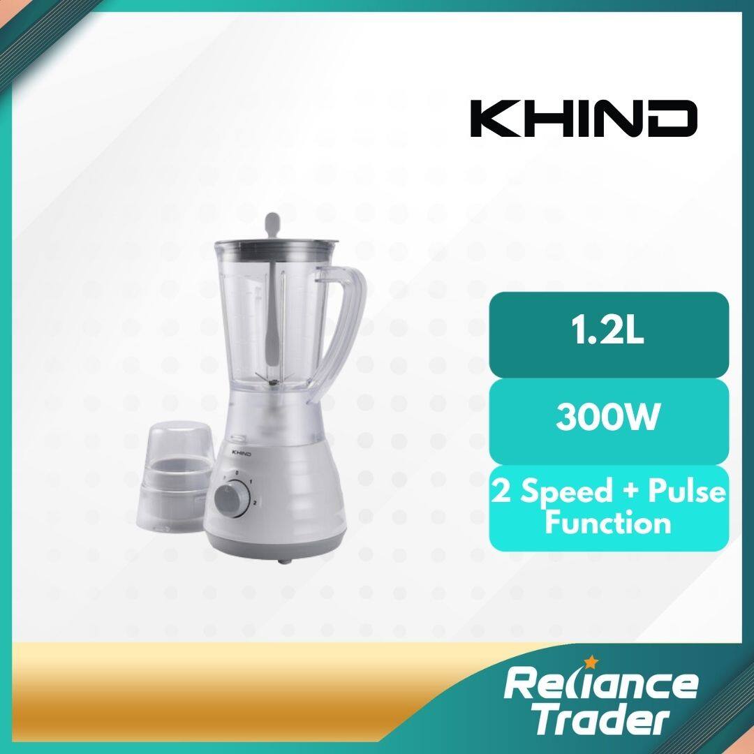 Khind 300W Blender Speed BL1220 Plastic Jug Blender Local