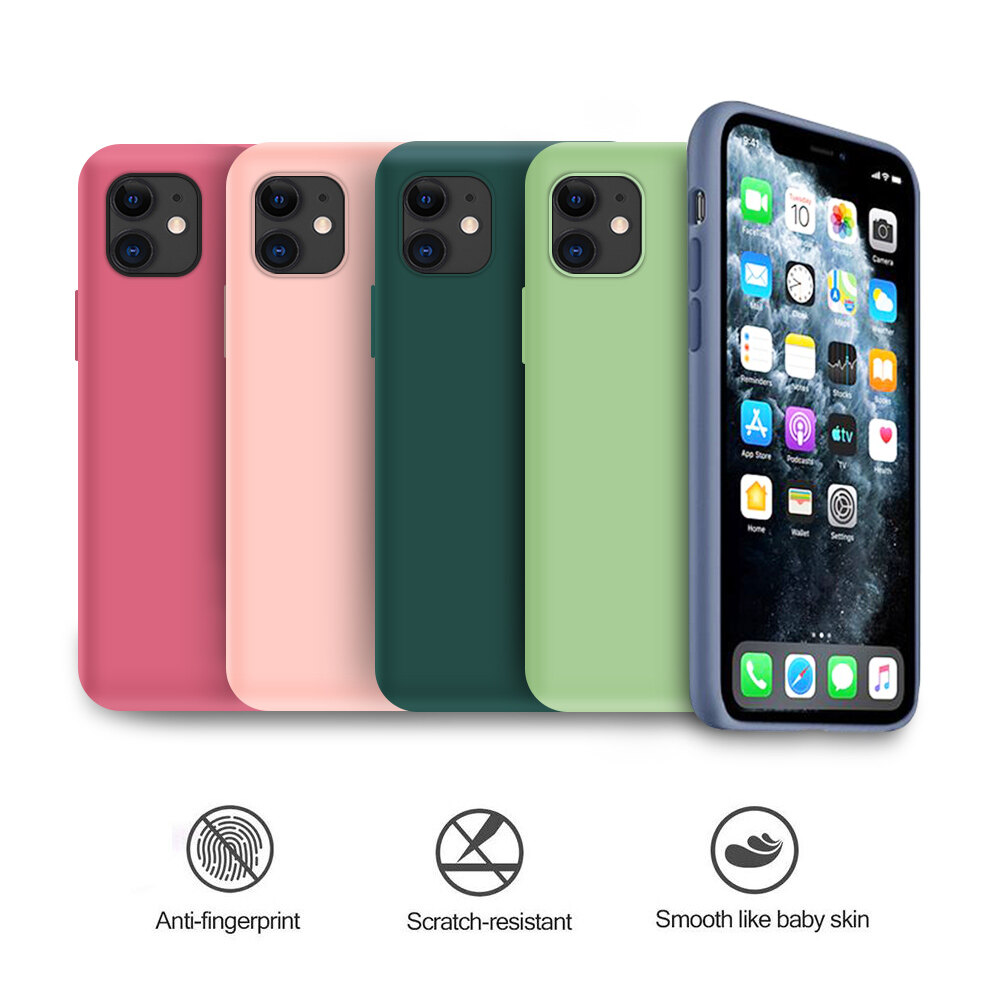 Ốp Honinga Cho Ốp Lưng Samsung Galaxy A7 2018 Ốp Silicon Lỏng Chính Hãng Ốp Lưng Mỏng Mềm Ốp Lưng Chống Sốc Coque Funda Ốp Lưng Ốp Điện Thoại Ốp Mềm