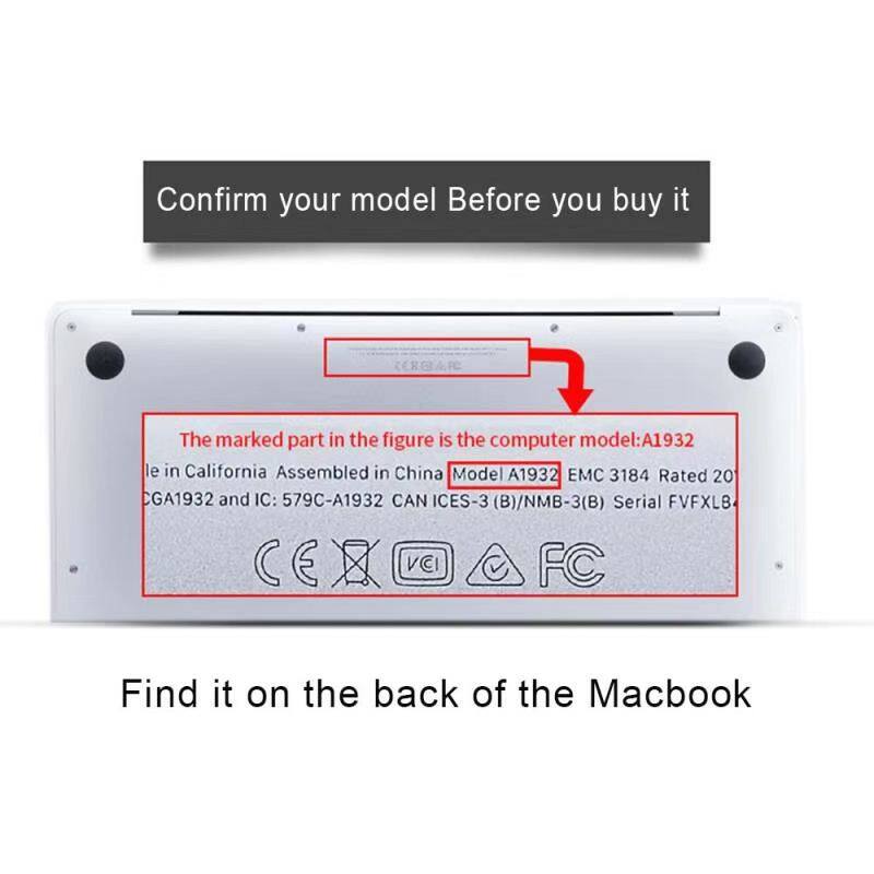 For Apple Macbook Air 11 13/MacBook Pro 13/16/15 Inch Laptop Case Hard Shell Protective Case+Screen Protector+Keyboard Cover