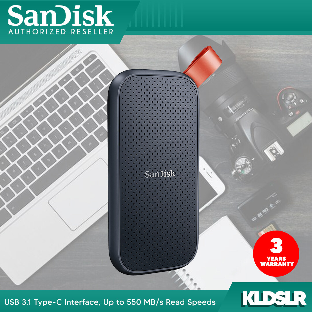 SanDisk Extreme Portable SSD Solid State Drive 480GB / 1TB / 2TB 520 MB