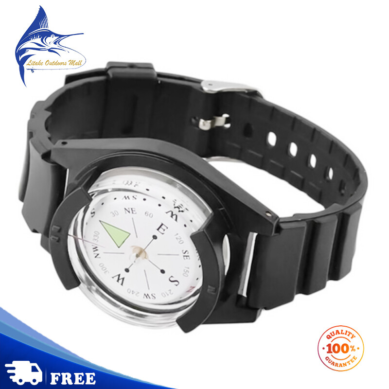 Wrist Type Compass Portable Waterproof High Precision Wrist Watch Compass