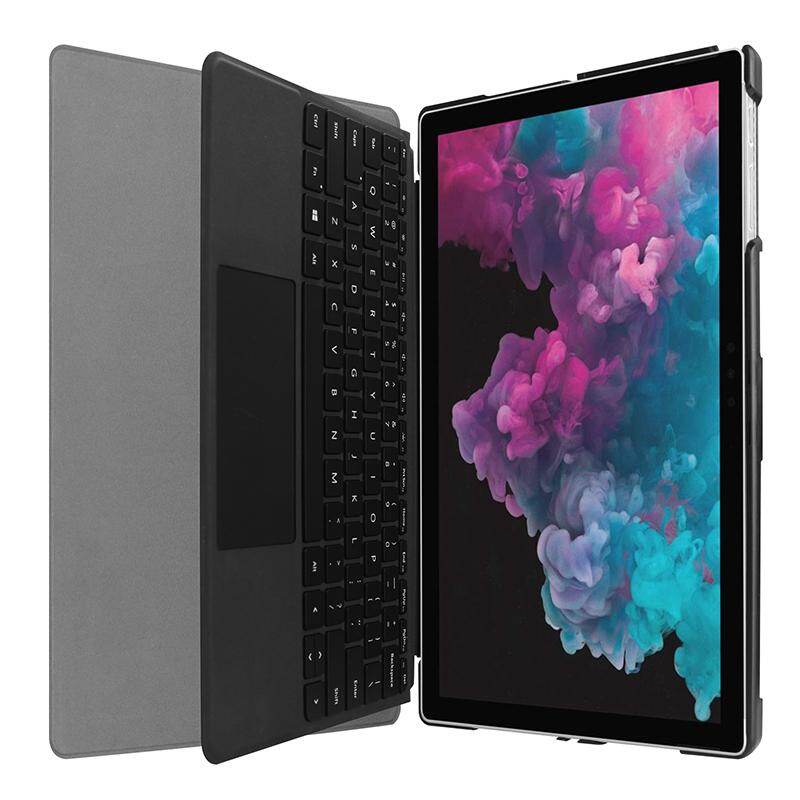 Bao Da PU Từ Tính Gập Folio Có Chân Đế Funda Ổn Định Cho Surface Pro 4 5 6 12.3 Vỏ Bảo Vệ Máy Tính Bảng Surface Pro 7 Ốp Lật + Bút Cảm Ứng (Không Bao Gồm Bàn Phím)