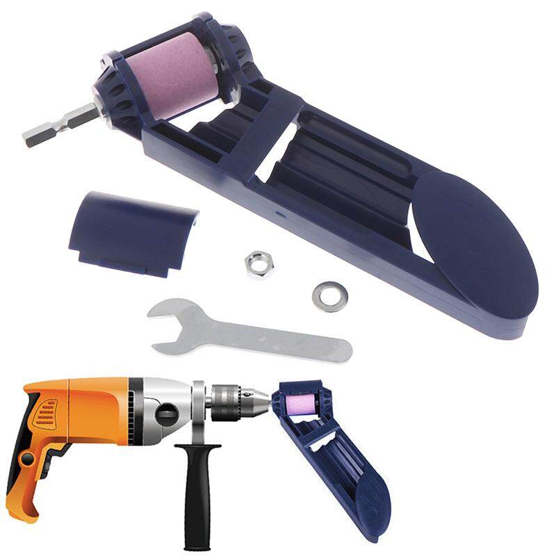 Refreshing 1Set Drill Bit Sharpener Corundum Grinding Wheel for Grinder Polishing Kit