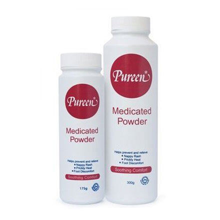 Pureen Baby Powder Skin Protect 50g 100g 175g 300g Bedak Bayi Kulit Sensitif Bedak Lembut Wangi Lazada