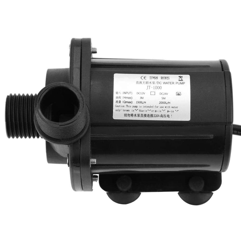 Mini 5M Hydraulic Head DC Brushless Boost Water DC Pump Pump 12V -40℃-100℃