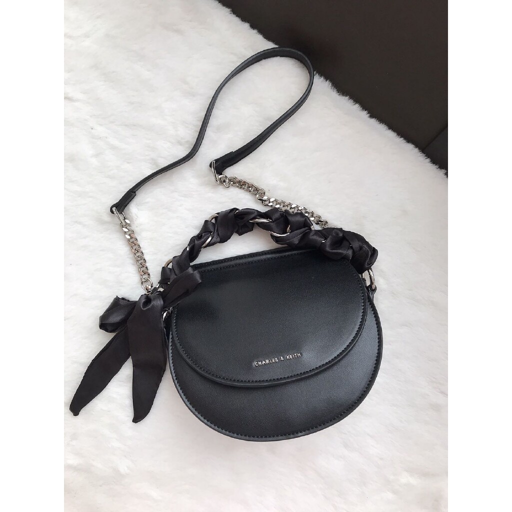 charles and keith round bag