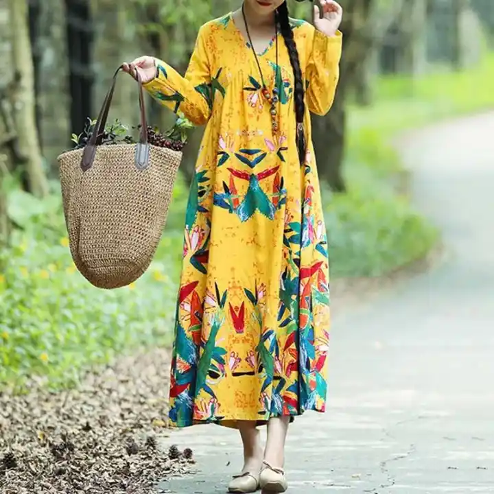 robe maxi boho