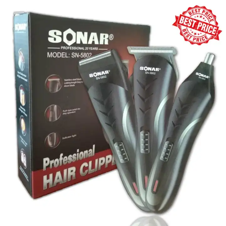 sonar hair clipper sn 5802