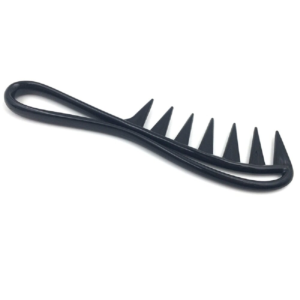 Detangler dụng cụ salon làm tóc Cá Mập Lược răng to massage