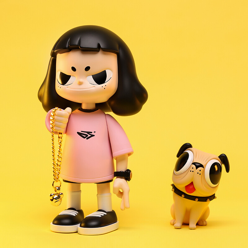POP Mart Vita peekaboo bức tượng