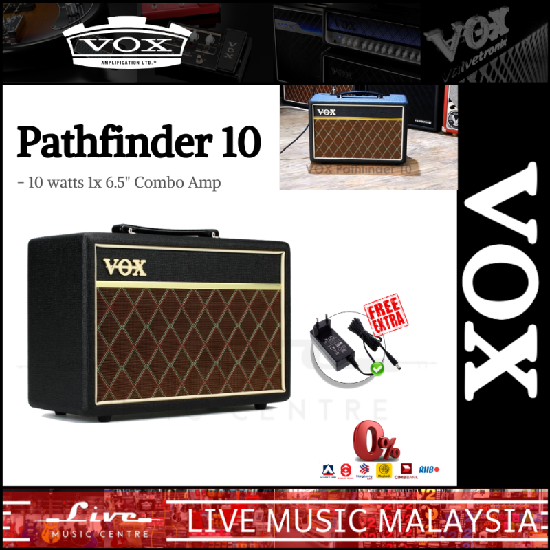 Vox Pathfinder 10 - 10 watt Guitar Combo Amplifier (Pathfinder10/Pathfinder-10) Malaysia