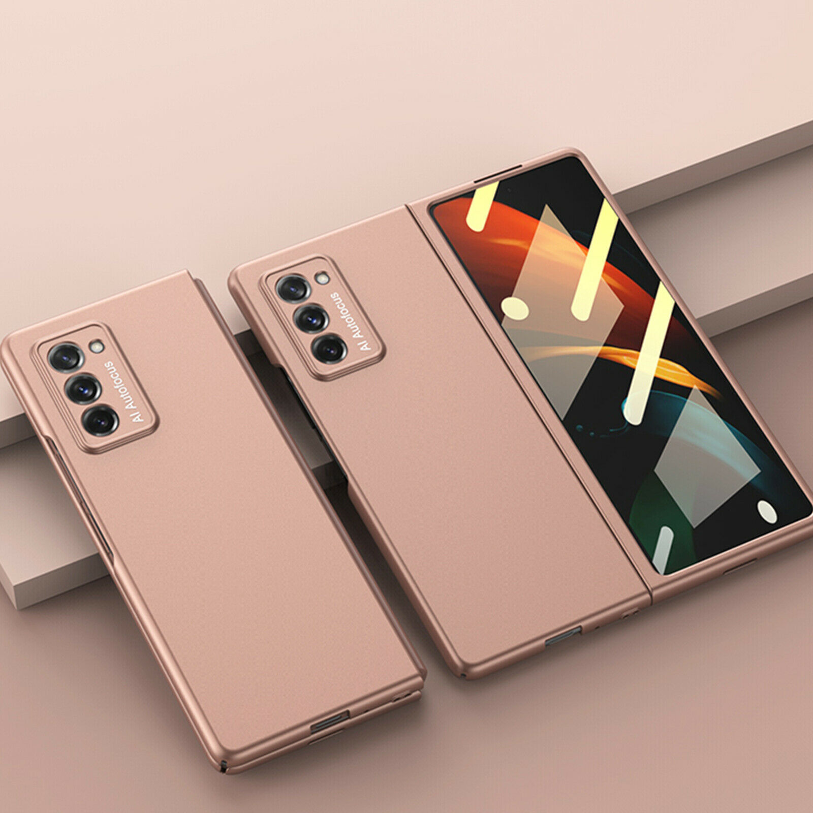 Dành Cho Samsung Galaxy Z Fold 2, Chống Sốc Phim Trường Hợp Điện Thoại, Bảo Vệ Bìa Shell