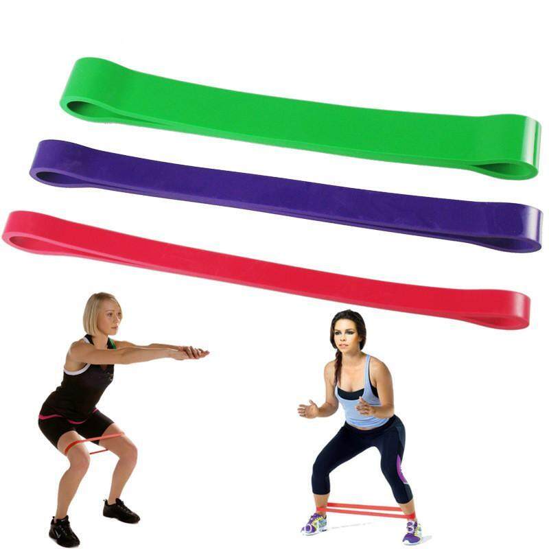 Bảng giá Tandyshop-3Pcs Heavy Duty Resistance Band Loop Exercise Yoga Workout Power Gym Fitness