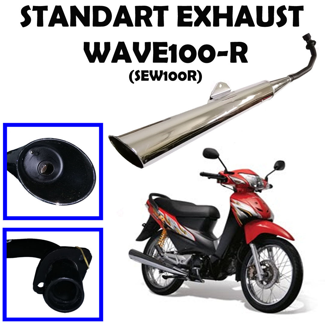 APIDO Standard Exhaust Ekzos Honda Wave100R Lazada