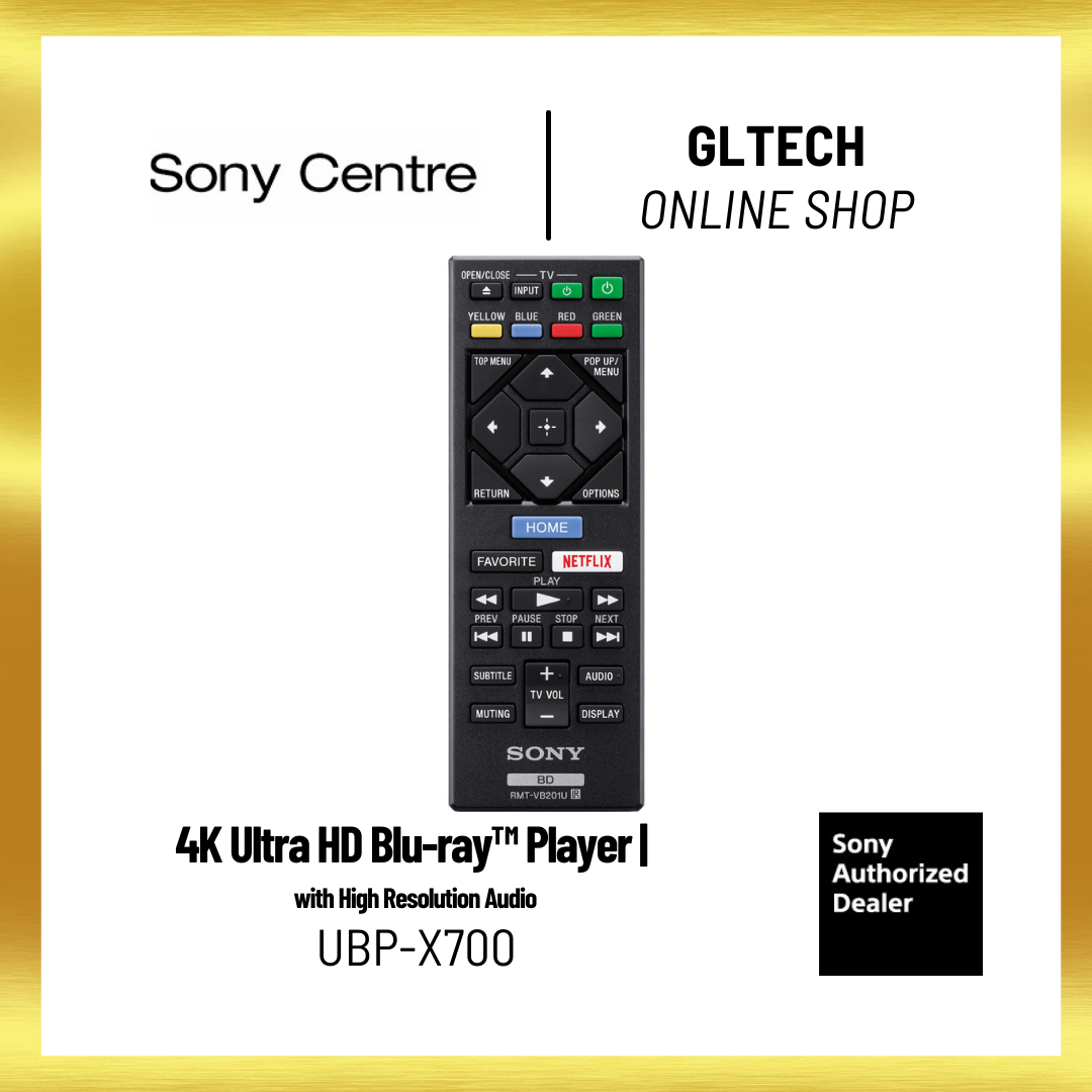 Sony [UBPX700] 4K Ultra HD Bluray™ Player with High Resolution Audio