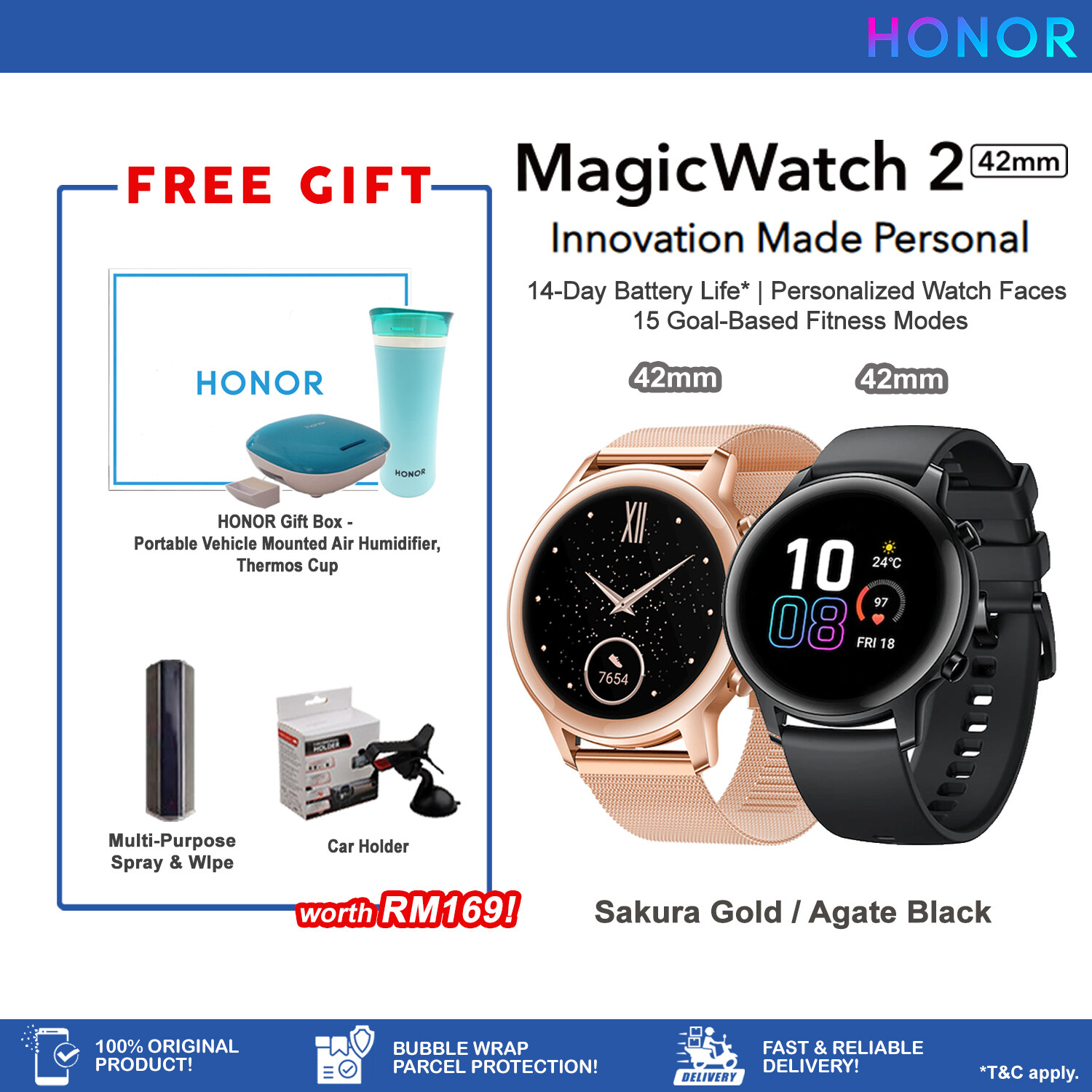 honor watch magic dimensions