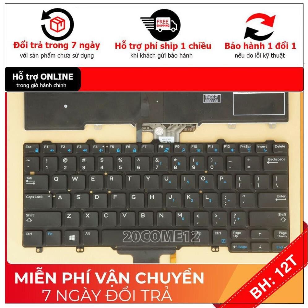 ⚡bàn phím laptop dell latitude e7270 e5270