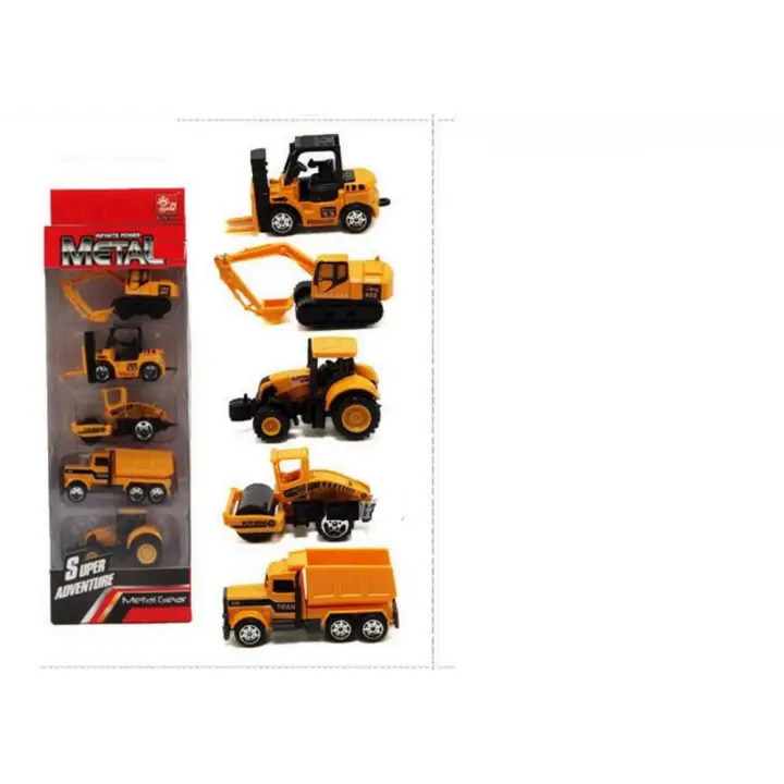diecast metal construction toys