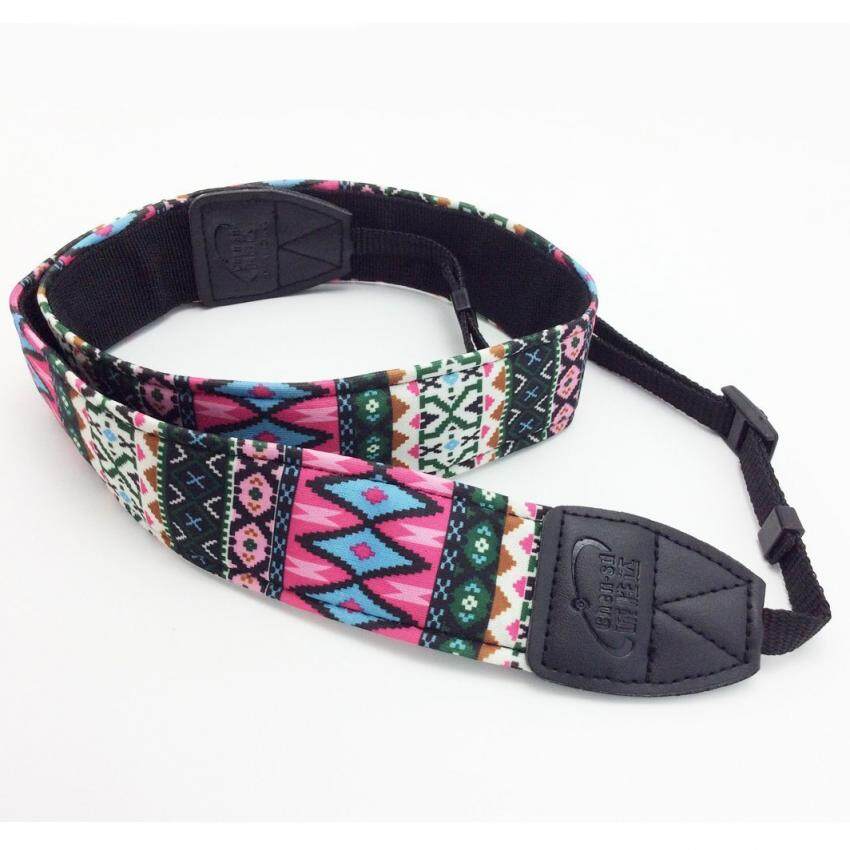 HDL 1X70 Cm Tali Tali Selempang Bahu dan Leher Sabuk Warna Garis-garis Cocok untuk Canoeos Pemberontak T5i T4i T3i T3 T2i T1i xt Xti XSI SL1 Dcameras-Intl