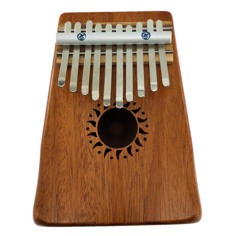 10 Key Kalimba Thumb Piano Mahogany Solid Finger Piano for Music lovers (Not Specified) Malaysia