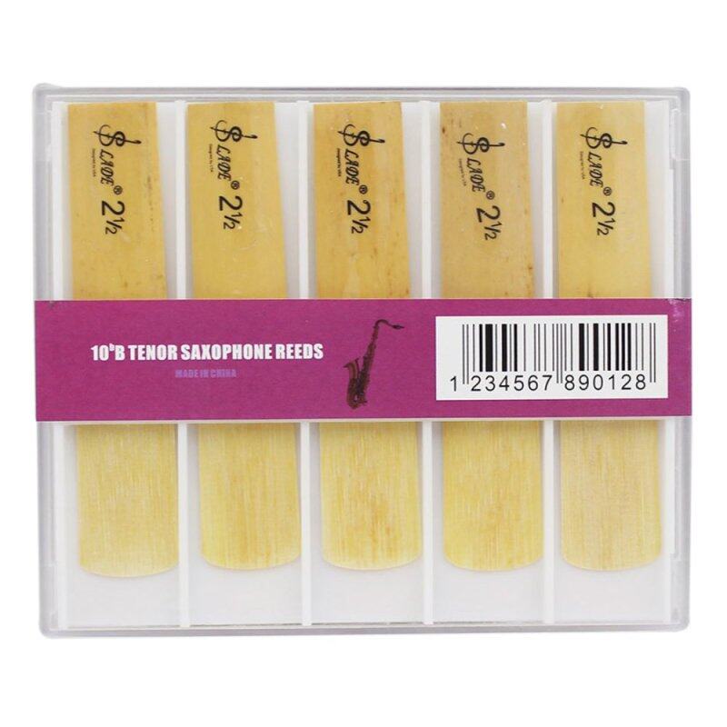 10 Pieces Sax bB Strength 2.5 Reeds 2-1/2 Bamboo for Tenor Saxophone Malaysia