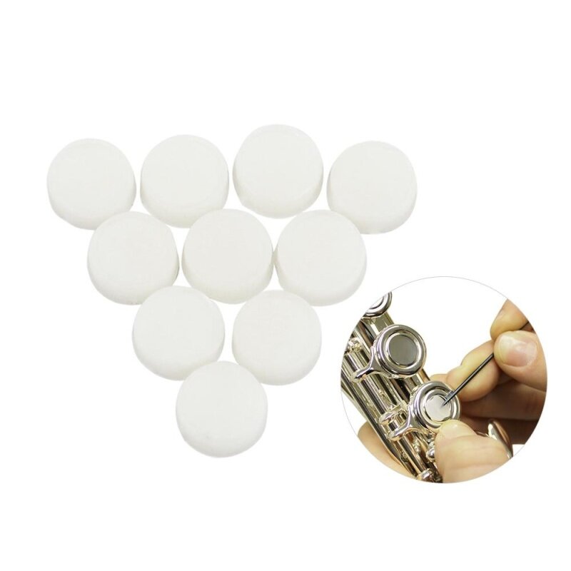 10pcs Soft Rubber Flute Key Plugs Open Hole Plug Covers Flutes Repair Parts Accessories Malaysia