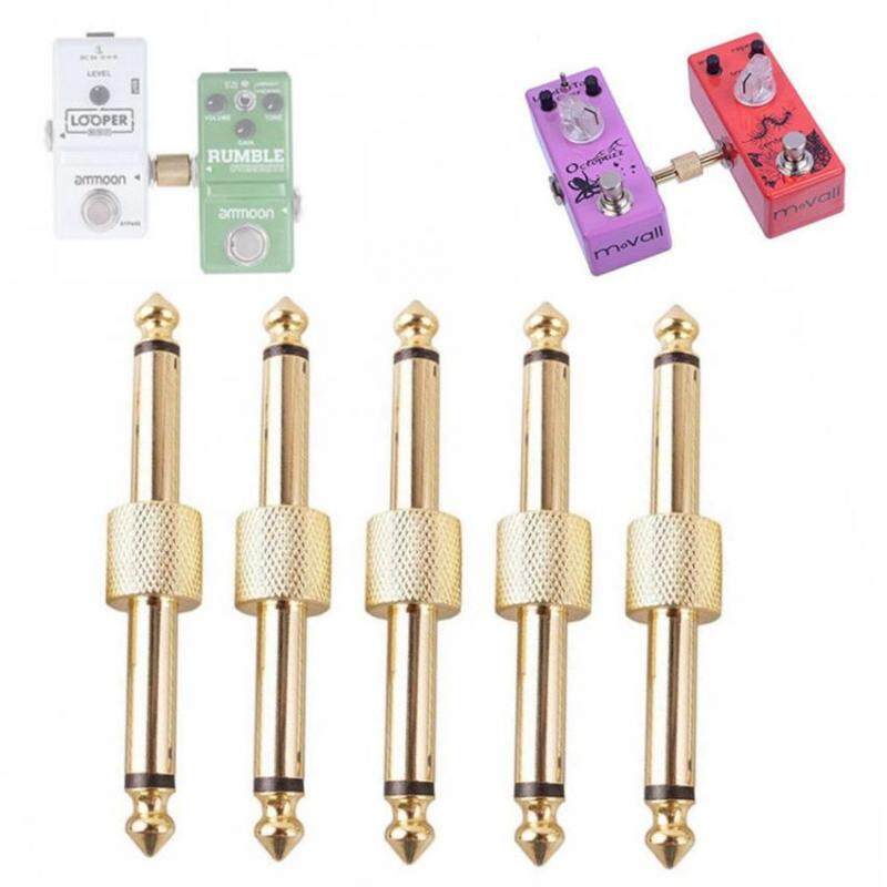1/4inch Guitar Effect Pedal Convert Plug Straight Coupler Connector Malaysia