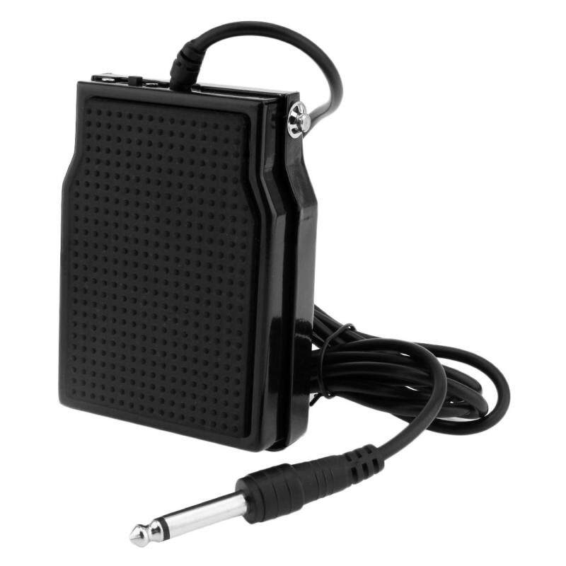 1pc Black Universal Foot Switch Damper Pedal Sustain Pedal Malaysia